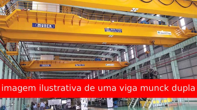 Ponte Munck 10 Ton - Dupla Viga